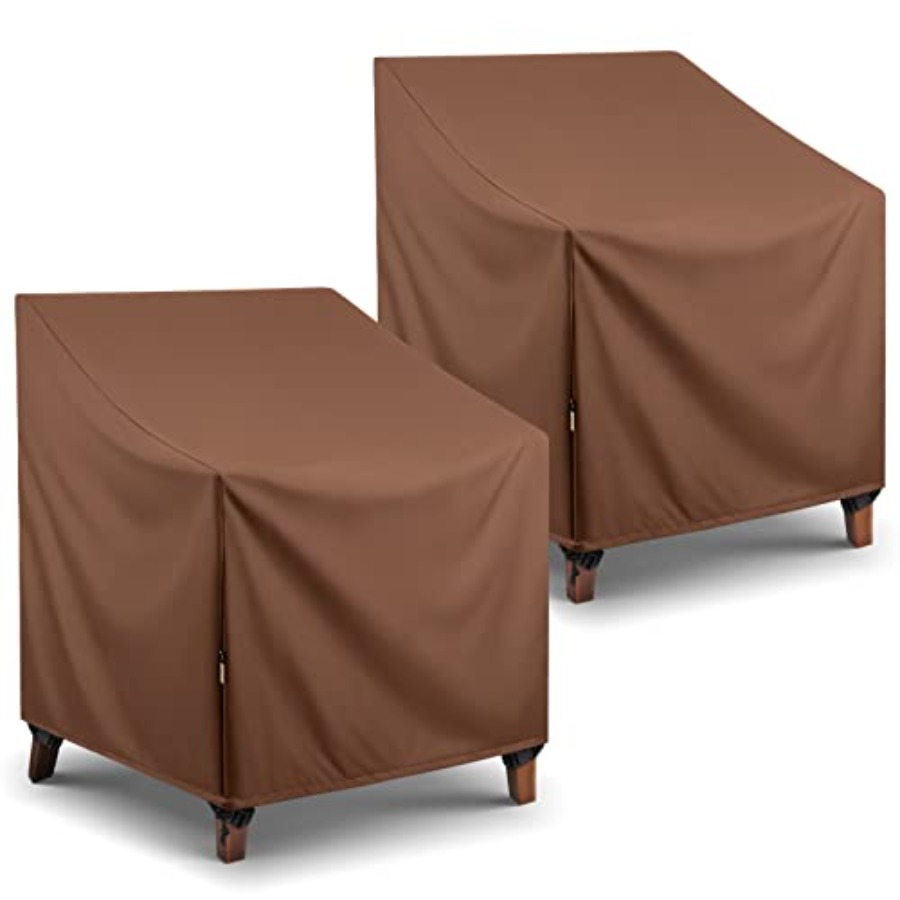 Outdoor Furniture Covers Waterproof - Wasserdichte Gartenstuhl-Abdeckungen, Robuste Outdoor-Loungesessel-Abdeckungen, Gartenmöbel-Abdeckungen für