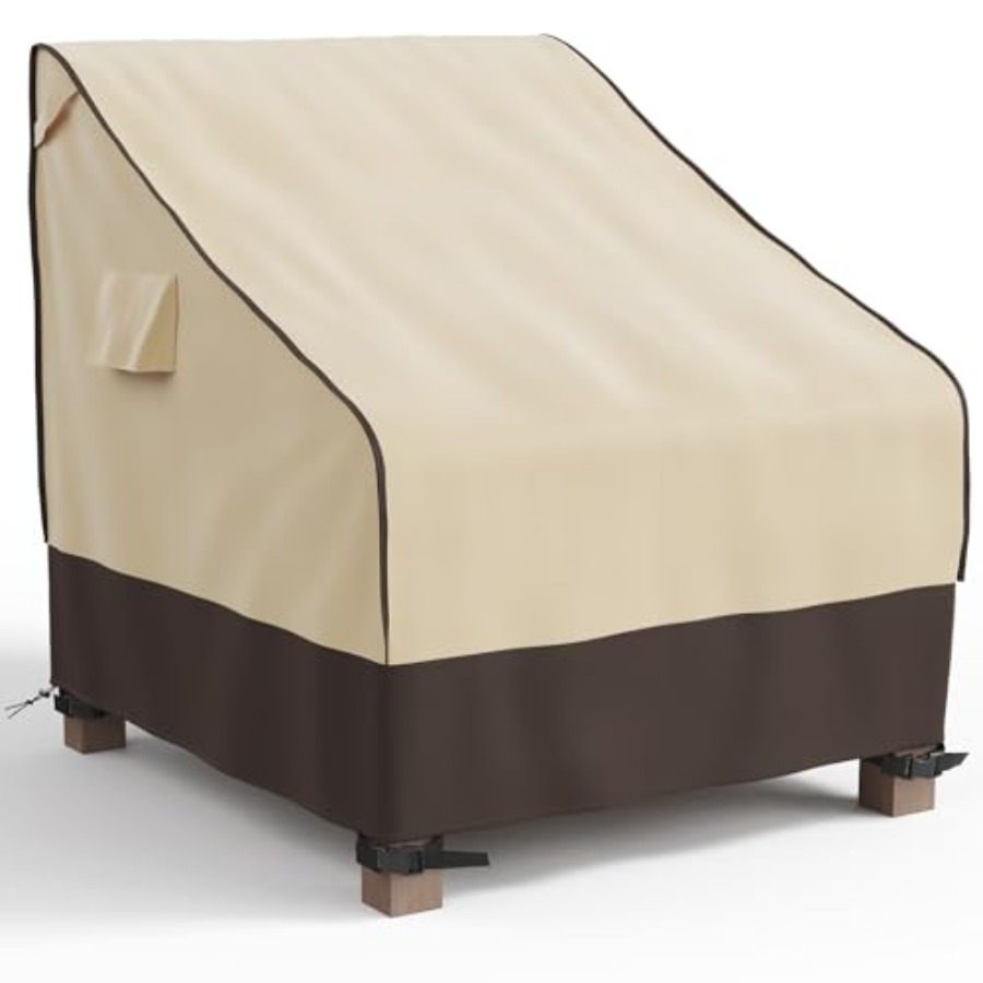 Outdoor Furniture Covers Waterproof - Wasserdichte, UV-beständige Gartenstuhl-Abdeckung, Schutzhülle für Gartenmöbel,