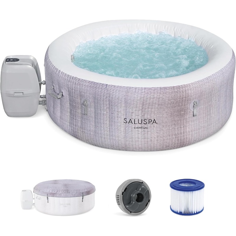 Inflatable Hot Tub - Bestway SaluSpa Cancun 2-4 Personen aufblasbarer