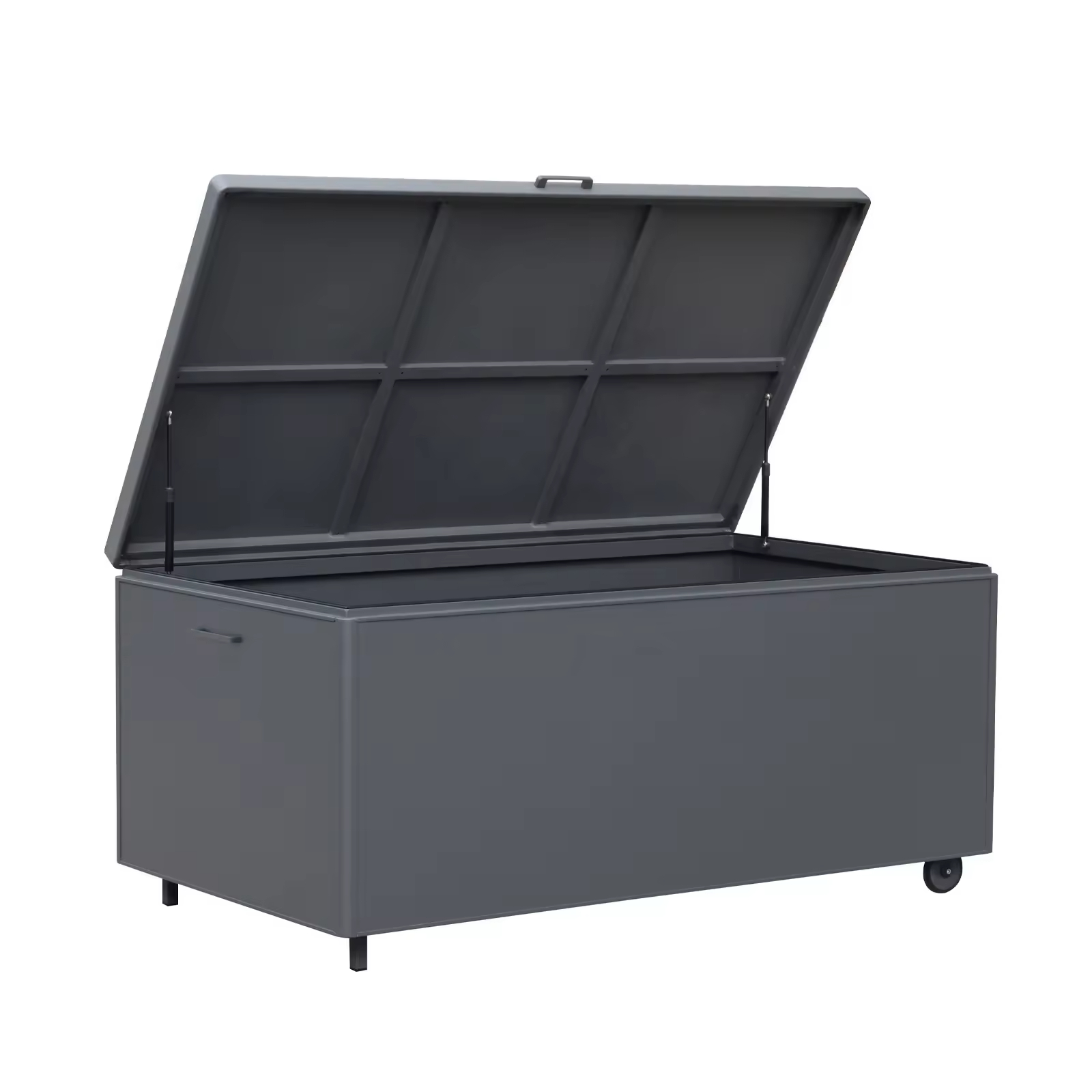 Outdoor Furniture Aluminium - Wasserdichte Outdoor-Aufbewahrungsbox aus Aluminium und PVC,