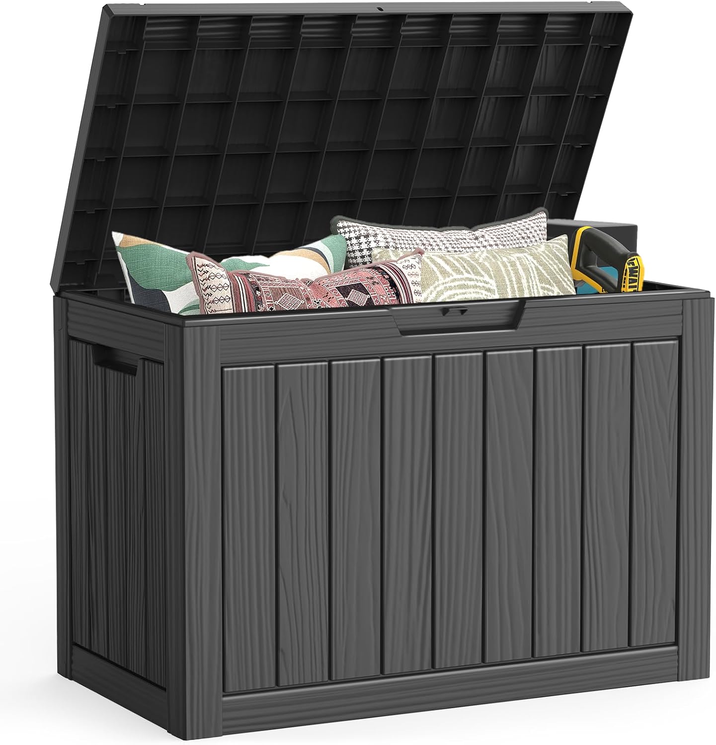 Outdoor Furniture Weatherproof - Outdoor-Aufbewahrungsbox, für Paketlieferungen, Gartenmöbelkissen, Gartengeräte, Poolzubehör,