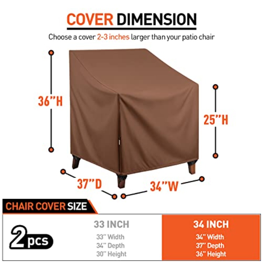 Wasserdichte Gartenstuhl-Abdec – Outdoor Furniture Covers Waterproof Bewertung und Preis