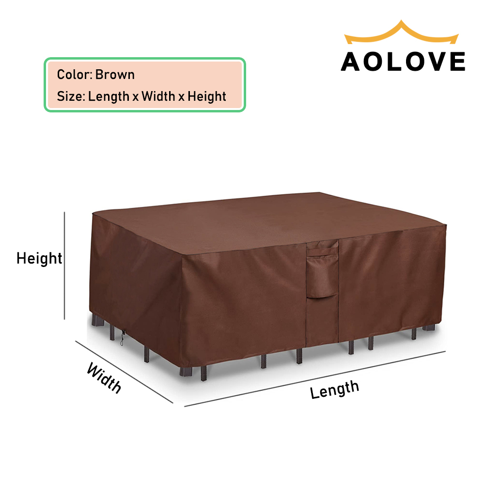 Brauner 420D HEAVY DUTY wasser – Outdoor Furniture Weatherproof Bewertung und Preis