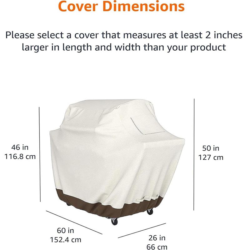 Outdoor Gas BBQ Haube 210D Gro – Outdoor Furniture Replacement Fabric Bewertung und Preis