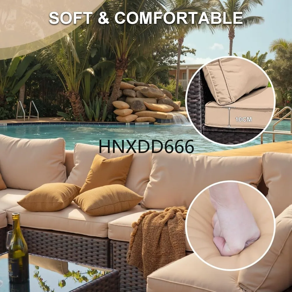 7-teiliges Gartenmöbel-Set mit – Outdoor Furniture Set With Fire Pit Bewertung und Preis