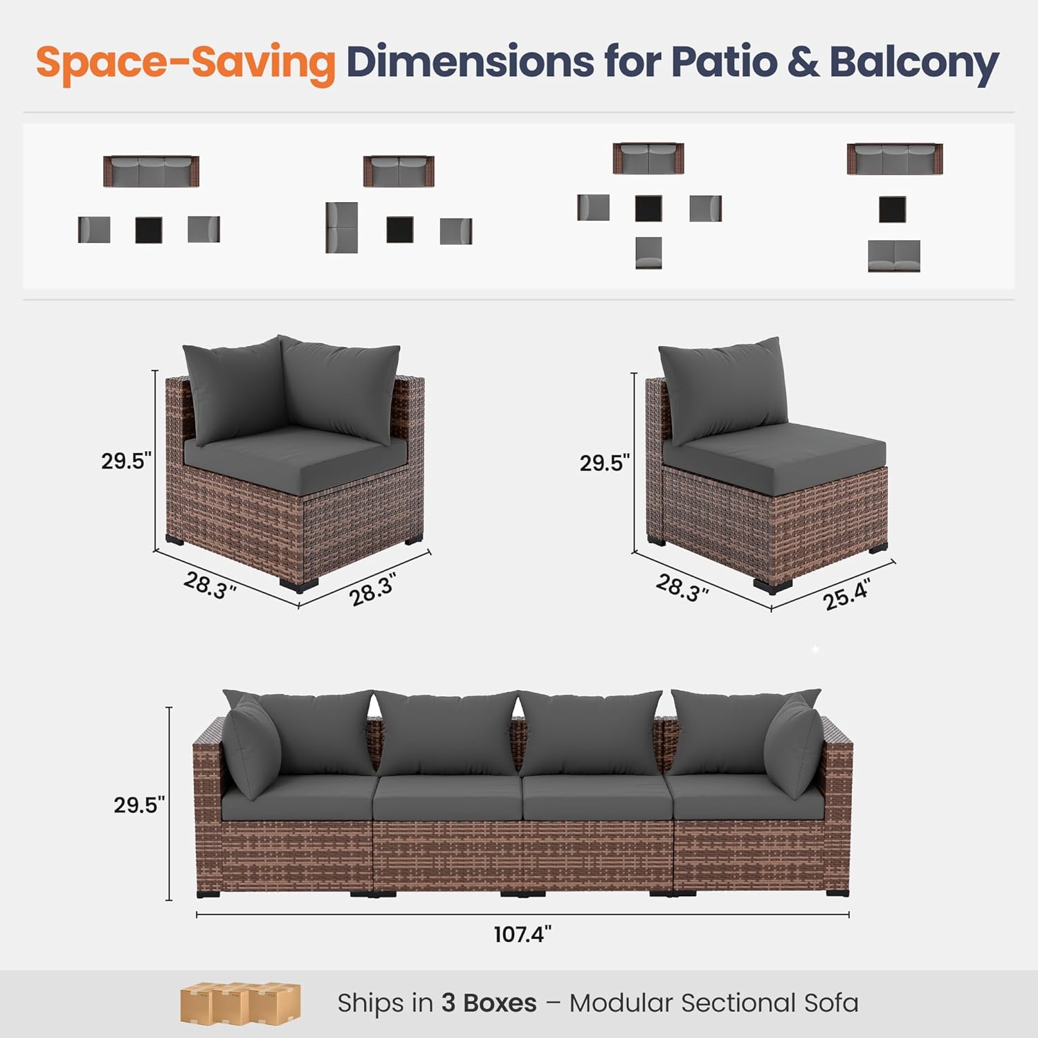 5-teiliges Outdoor-Sofa-Set mi – Outdoor Furniture Set With Fire Pit Bewertung und Preis