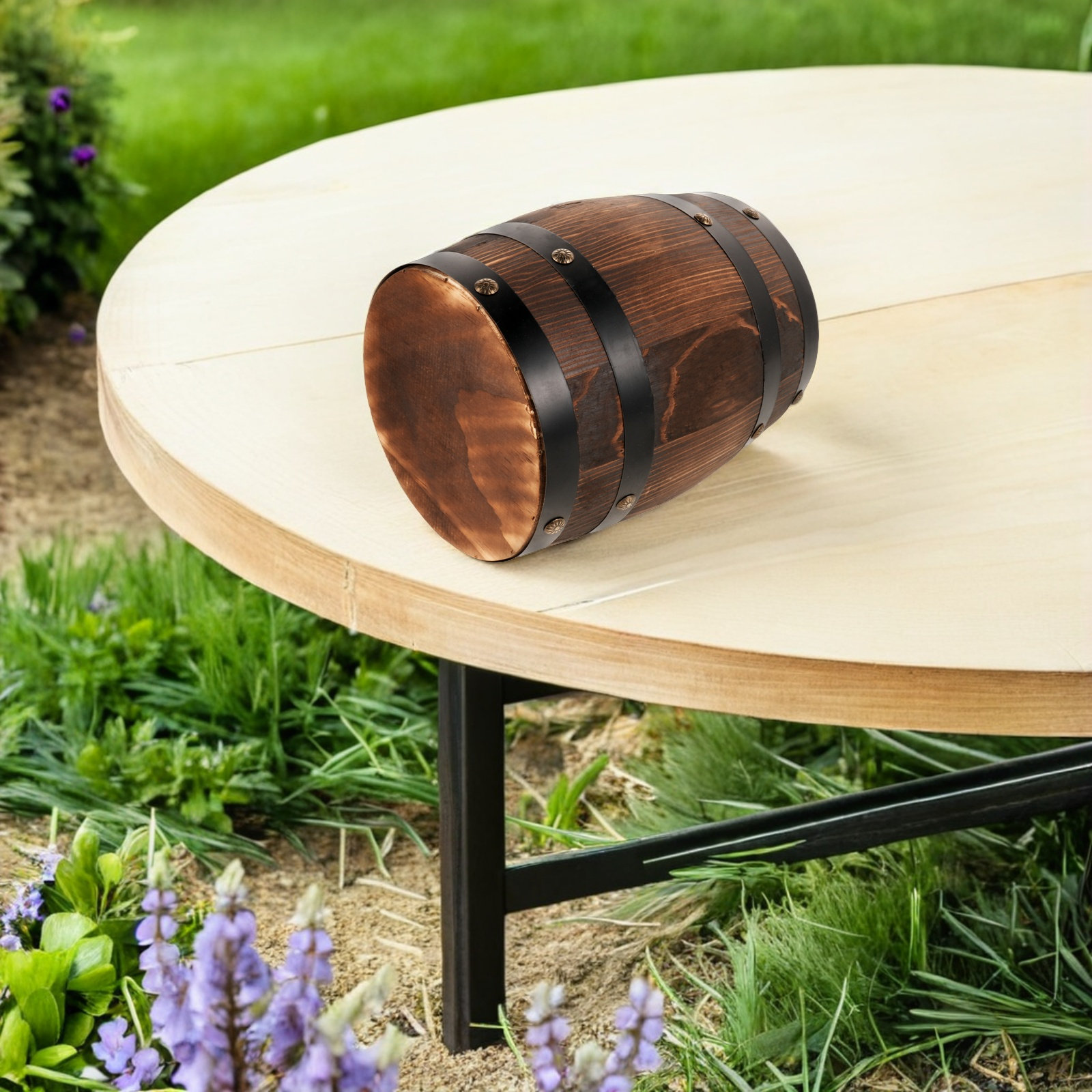 Holz-Outdoor-Fasshocker Vintag – Outdoor Furniture Wood Bewertung und Preis