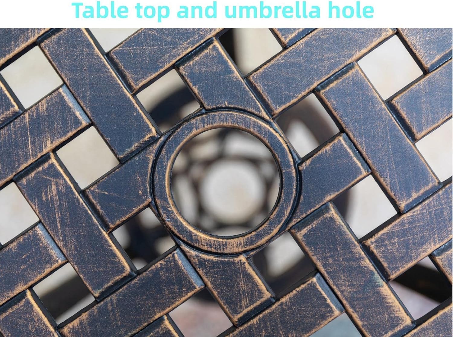 Bronzefarbenes, rostbeständige – Outdoor Furniture Aluminium Bewertung und Preis