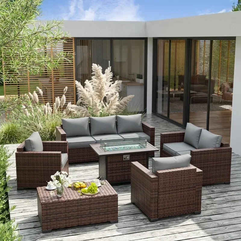 Ein Möbelset mit Feuerstellent – Outdoor Furniture Set With Fire Pit Bewertung und Preis