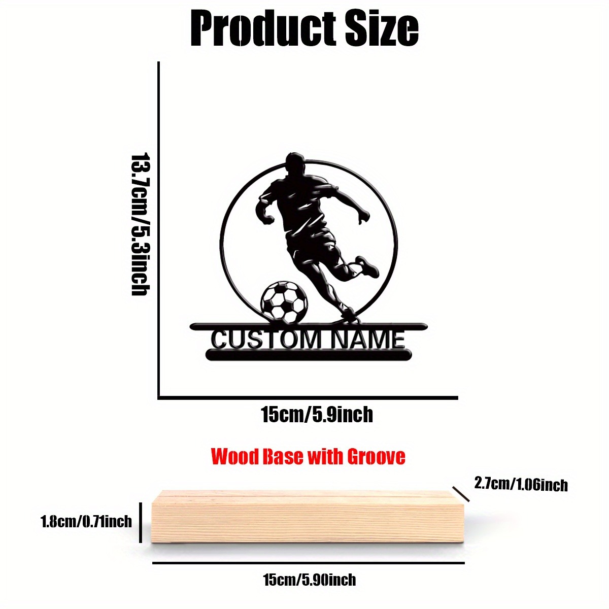 Personalisierte Fußballspieler – Outdoor Furniture Wood Bewertung und Preis