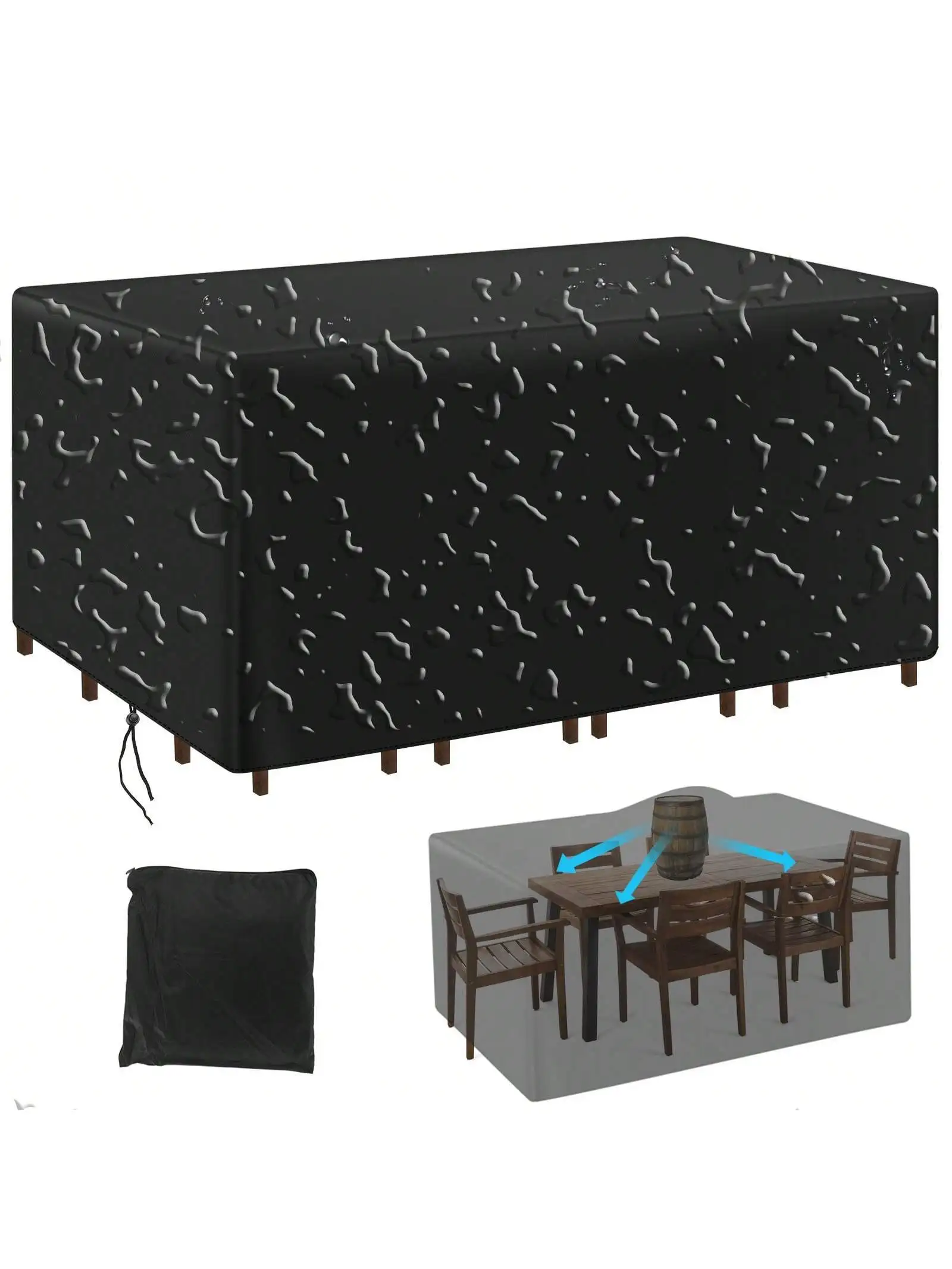 Multi-Size-Außen terrasse Gart – Outdoor Furniture Weatherproof Bewertung und Preis