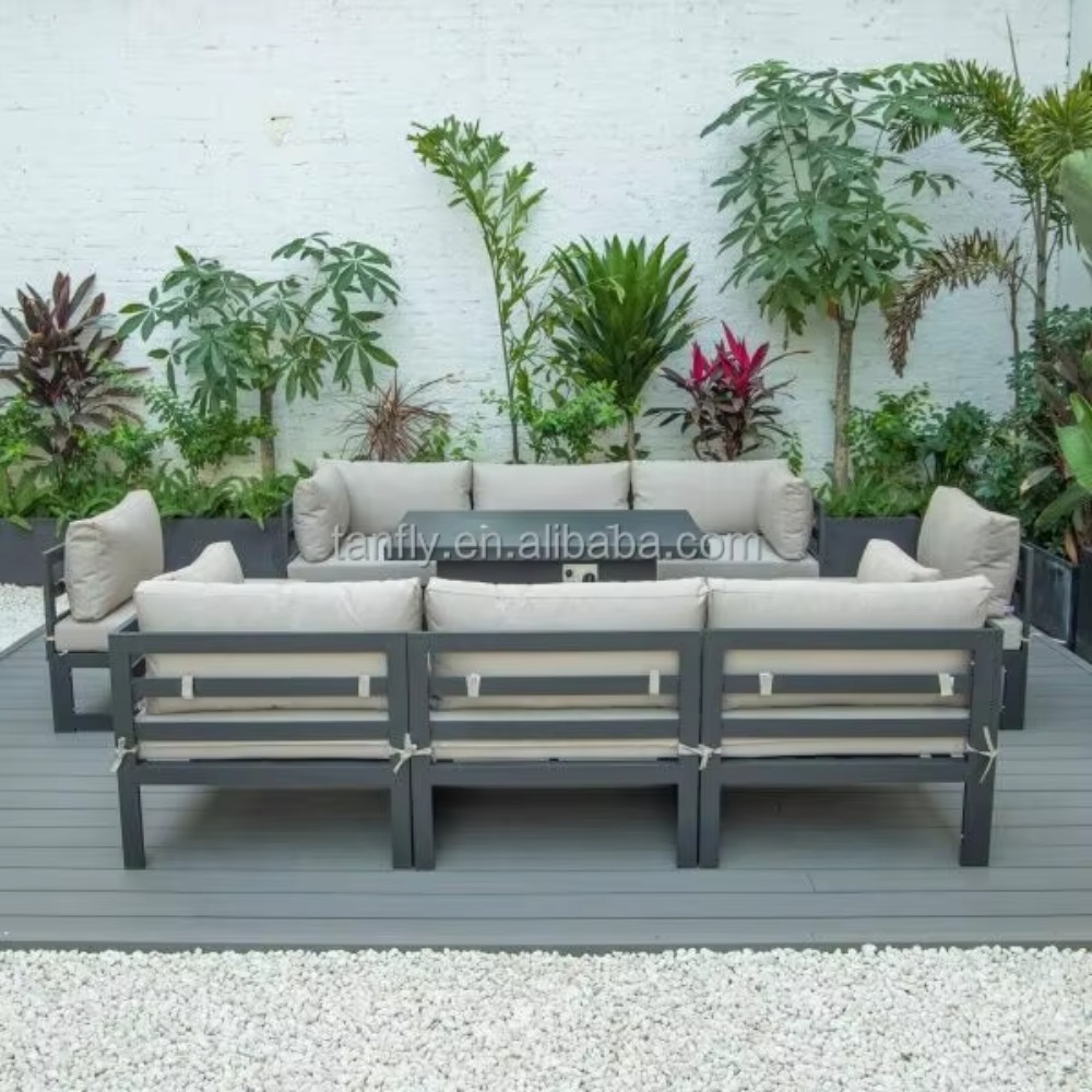 Villa Hotel Outdoor-Möbelset M – Outdoor Furniture Set With Fire Pit Bewertung und Preis