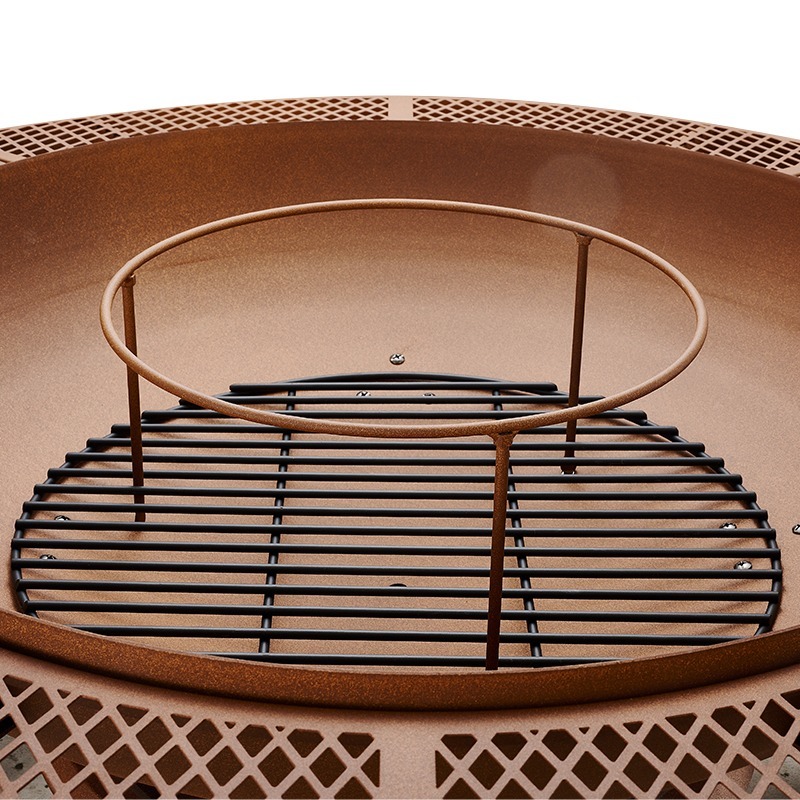 2026 Moderner Outdoor-Stahlgri – Outdoor Furniture Set With Fire Pit Bewertung und Preis