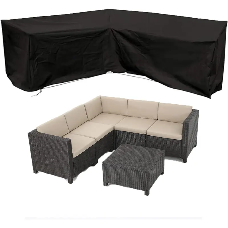 Anti-UV L-förmige Outdoor-Sofa – Outdoor Furniture Weatherproof Bewertung und Preis