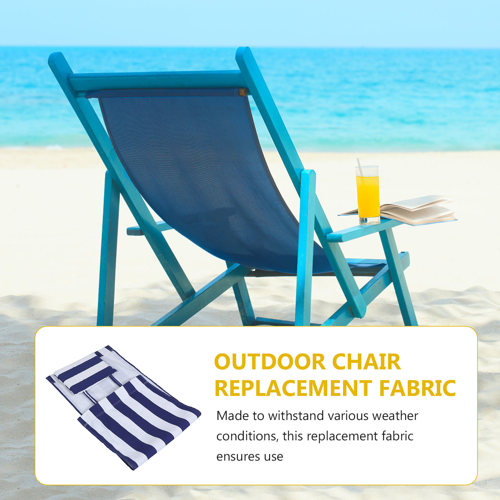 Ersatzstoff für Liegestuhl, bl – Outdoor Furniture Replacement Fabric Bewertung und Preis