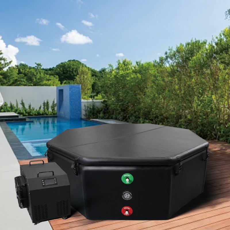 PVC-Material Polygonale Form A – Inflatable Hot Tub Bewertung und Preis