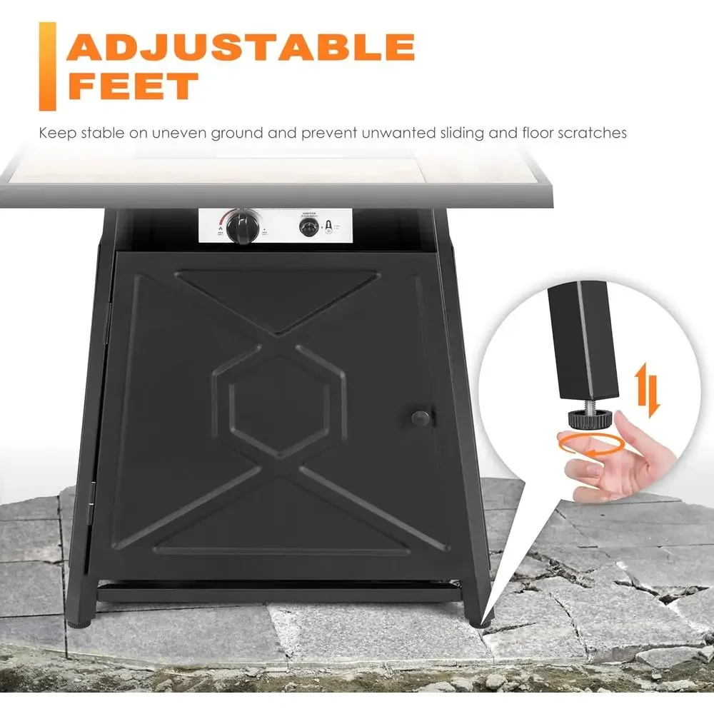 5-teiliges Gartenmöbel-Set mit – Outdoor Furniture Set With Fire Pit Bewertung und Preis