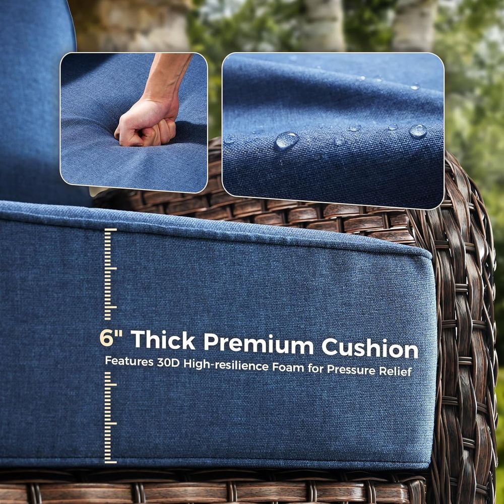 Outdoor-Möbelkissen, 6 Zoll di – Outdoor Furniture Waterproof Bewertung und Preis