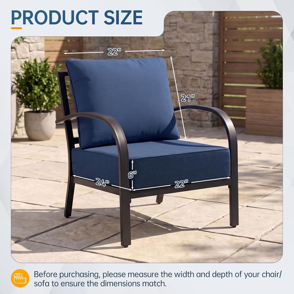 Outdoor-Möbelkissen, 6 Zoll di – Outdoor Furniture Waterproof Bewertung und Preis