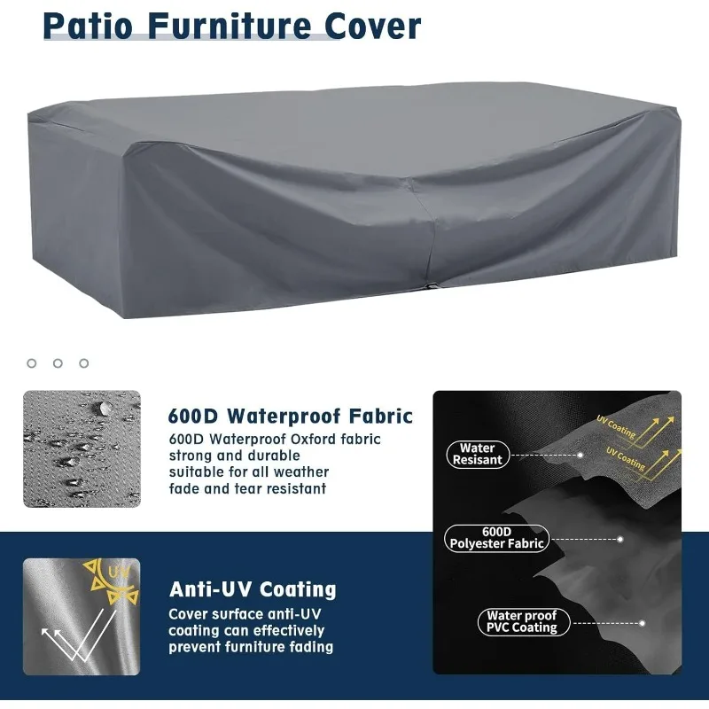 Amopatio 8-teiliges Gartenmöbe – Outdoor Furniture Set With Fire Pit Bewertung und Preis